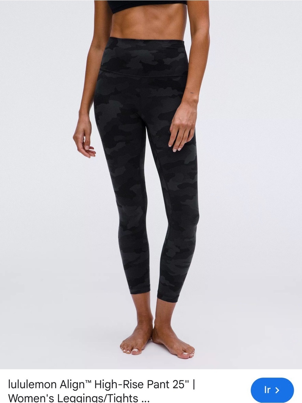 lululemon athletica Align High-Rise Leggings - Black Camo
